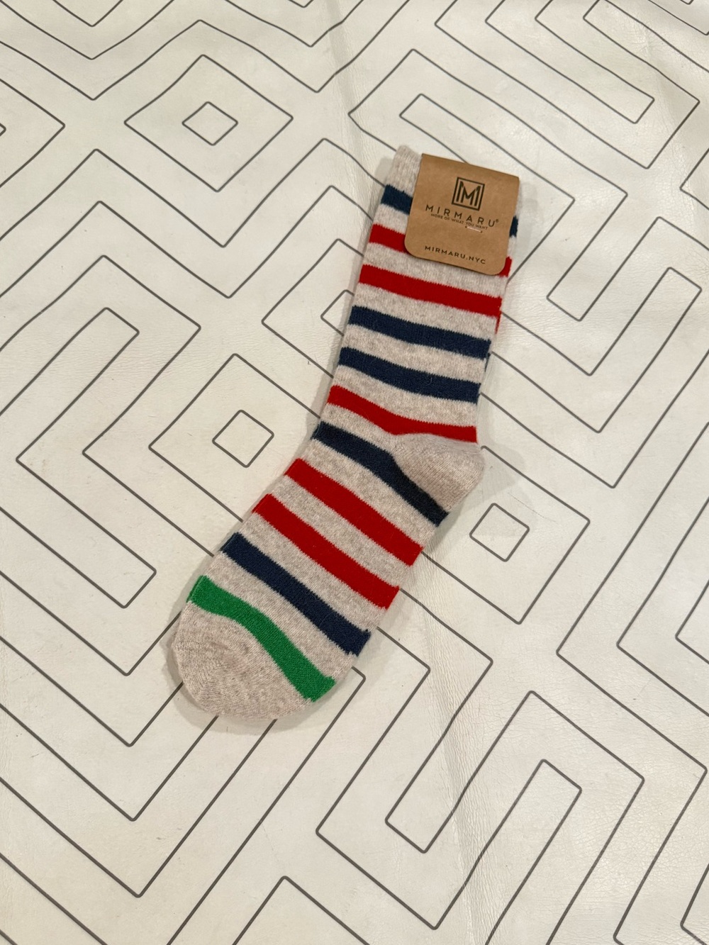 NWT Mirmaru Striped Socks